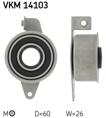 Rullo tenditore, Cinghia dentata - VKM 14103 SKF